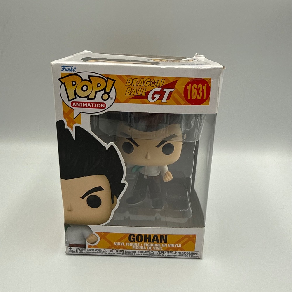 Funko Pop Dragon Ball GT Gohan 1631 Vinyl Figure Anime Collectible Box Wear
